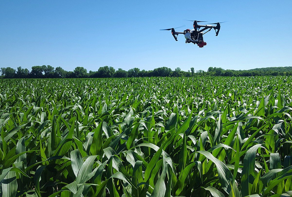 Aplicación de drones en la agricultura